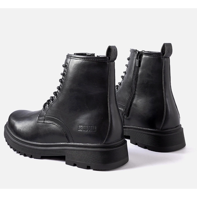 Schwarze isolierte Stiefel Big Star MM174080 1