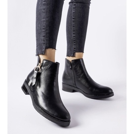 Schwarze isolierte klassische Corciano-Stiefeletten 1