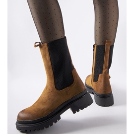 Braune isolierte hohe Stiefel von Bernardo 1