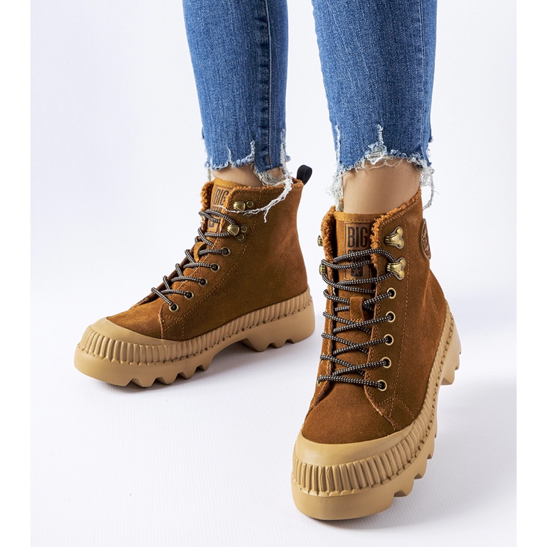 Braune Lederarbeiter Big Star KK274520 1