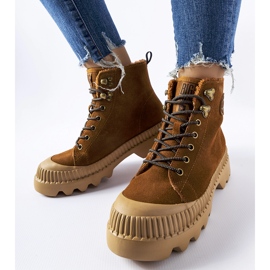 Braune Lederarbeiter Big Star KK274520 2