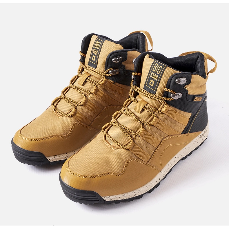 Beige isolierte Stiefel Big Star MM274373 1