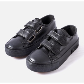 Schwarze Kinder-Sneaker Big Star KK374092 1