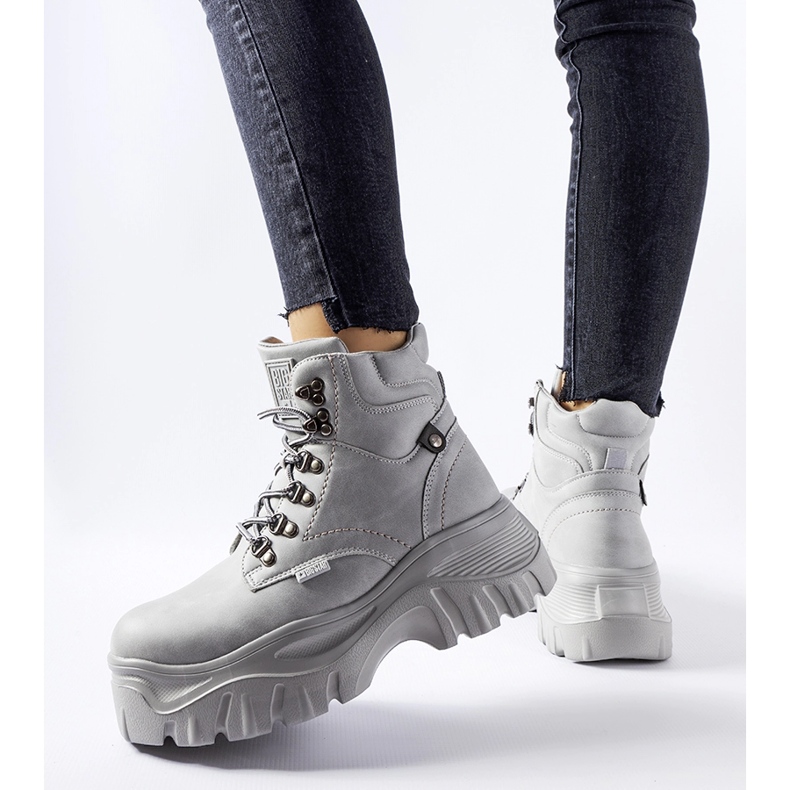 Graue Big Star Stiefel KK274367 1