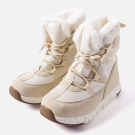 Beige Kinder-Schneestiefel Big Star KK374170 1