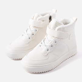 Weiße isolierte Stiefel Big Star GG274041 1