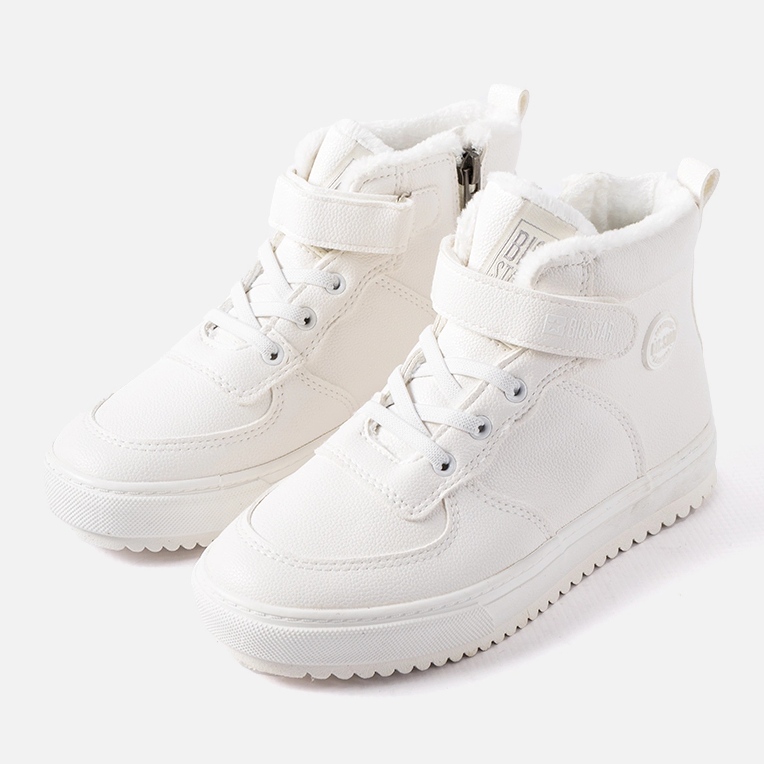 Weiße isolierte Stiefel Big Star GG274041 1