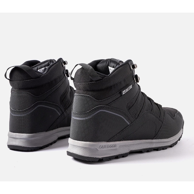 Schwarze isolierte Stiefel Big Star KK174371 906 1