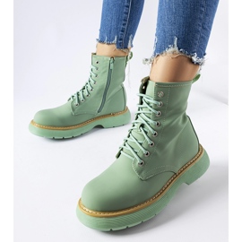 Inna Grüne klassische Benvenuto-Stiefel 1