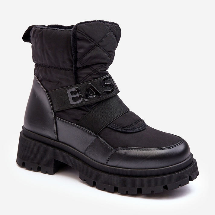 PS1 Isolierte Schneestiefel mit Reißverschluss für Damen in Schwarz von Zeva 1