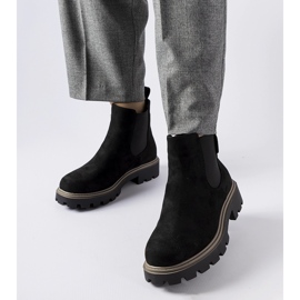 Schwarze isolierte Stiefel Big Star MM274372 1