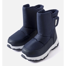 Marineblaue Kinder-Schneestiefel Big Star MM374120 1