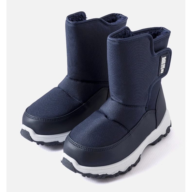 Marineblaue Kinder-Schneestiefel Big Star MM374120 1