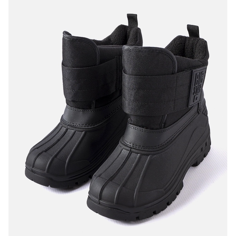 Schwarze Kinder-Schneestiefel Big Star MM374122 1