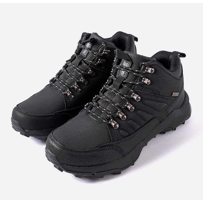 Schwarze isolierte Stiefel Big Star MM174156 906 1