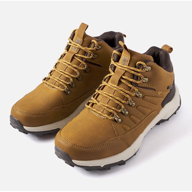 Braune isolierte Stiefel Big Star MM174158 802 1