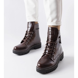 Eloisa braune Schnürarbeiter 1