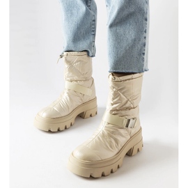 Ambretta-Beige-Schneestiefel 1