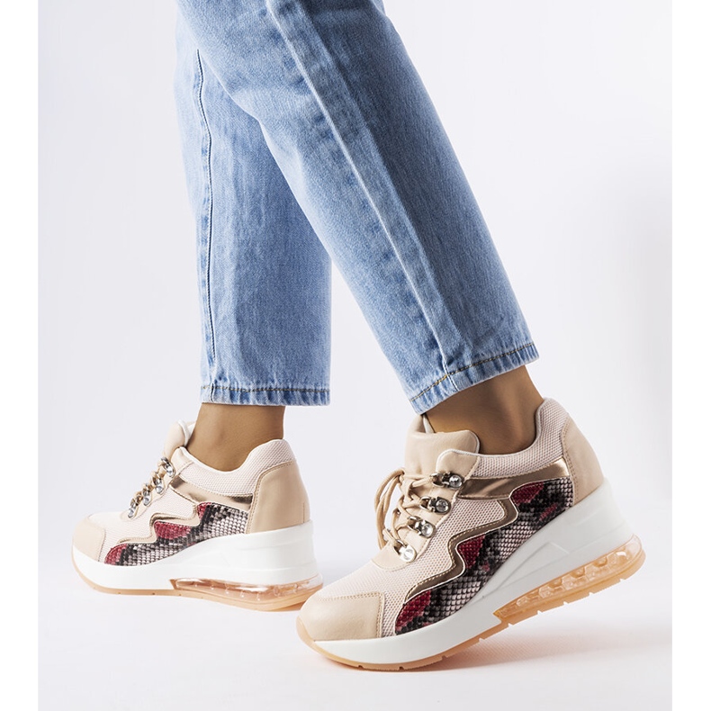 Inna Rosa Keilsneaker von Dajdla 1