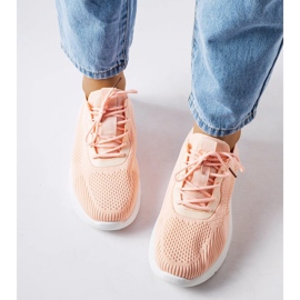 Orange-weiße Sneaker von Nelson 1