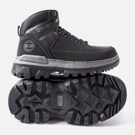 Schwarze Herrenstiefel Big Star KK174120 Schwarz 1