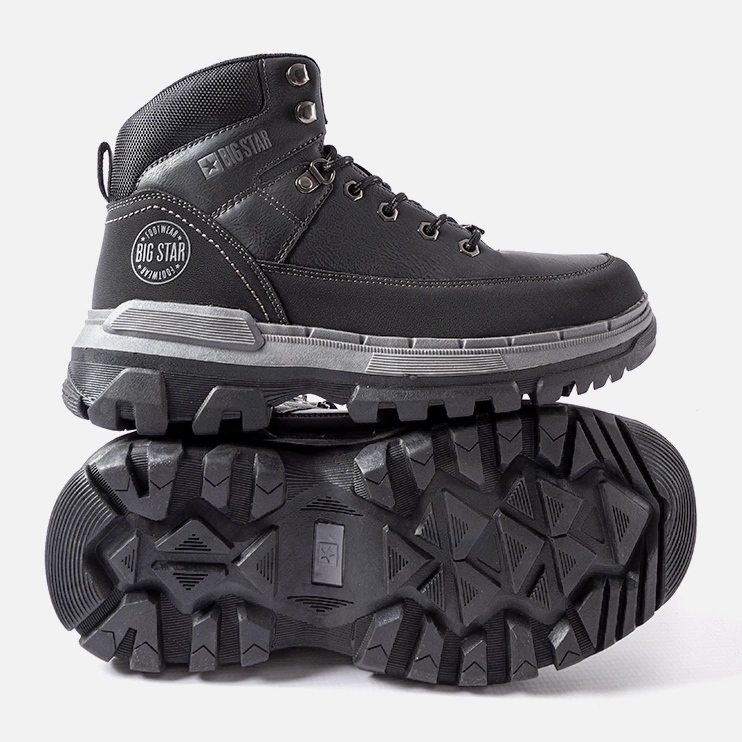 Schwarze Herrenstiefel Big Star KK174120 Schwarz 1