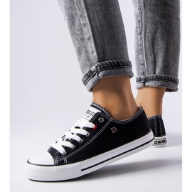 Big Star T274023906 schwarze klassische Turnschuhe 1