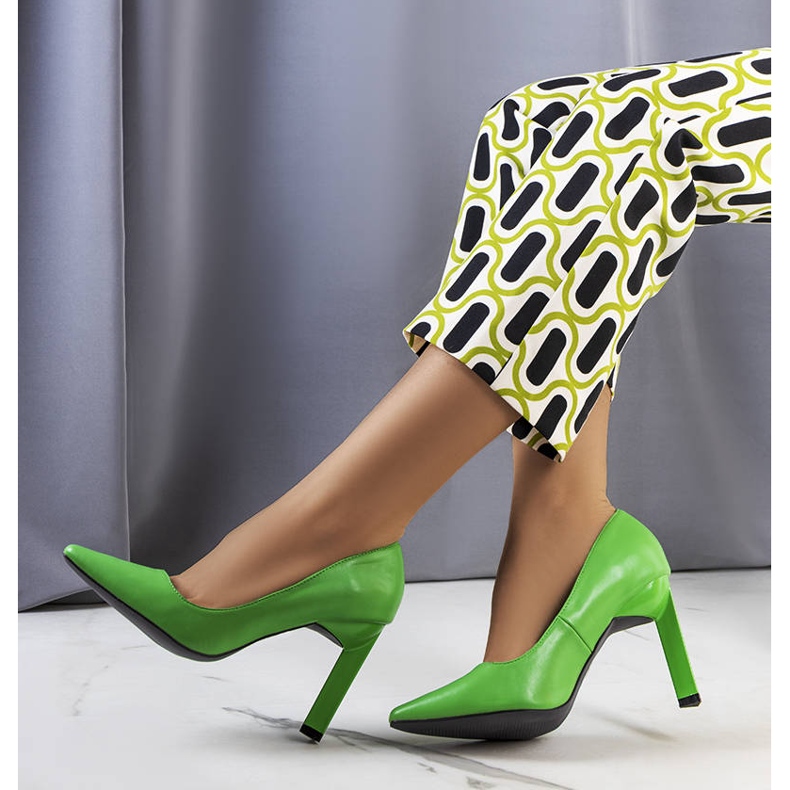 PA1 Grüne Kilda High Heels 1