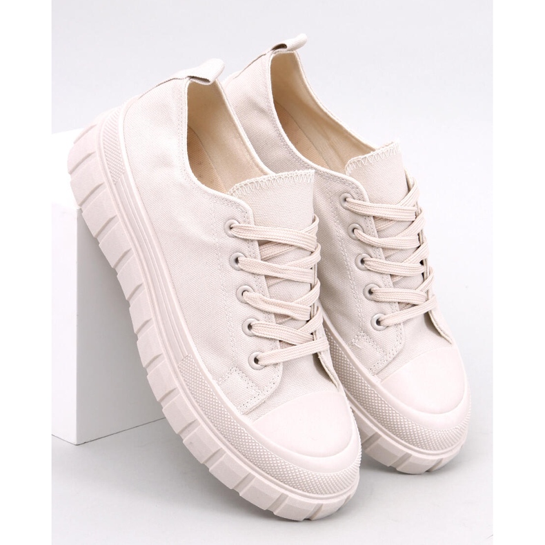 Quick Beige Damen-Sneaker 1