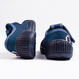 Shelovet Kindergartenhausschuhe für Jungen blau 2