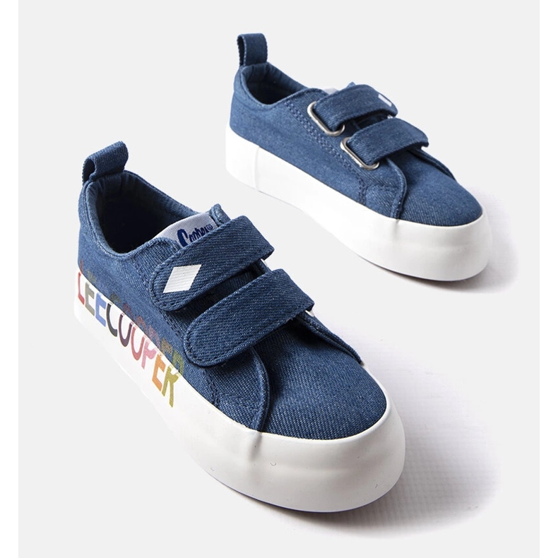 Lee Cooper Jeans-Sneaker für Kinder blau 1