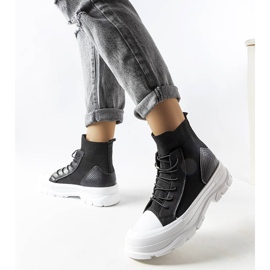 Schwarze High-Top-Sneaker von Pru 1