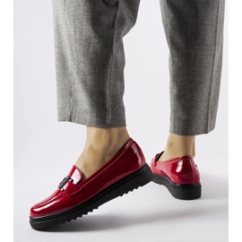 Inna Rote Lackmokassins von Vinceza 1