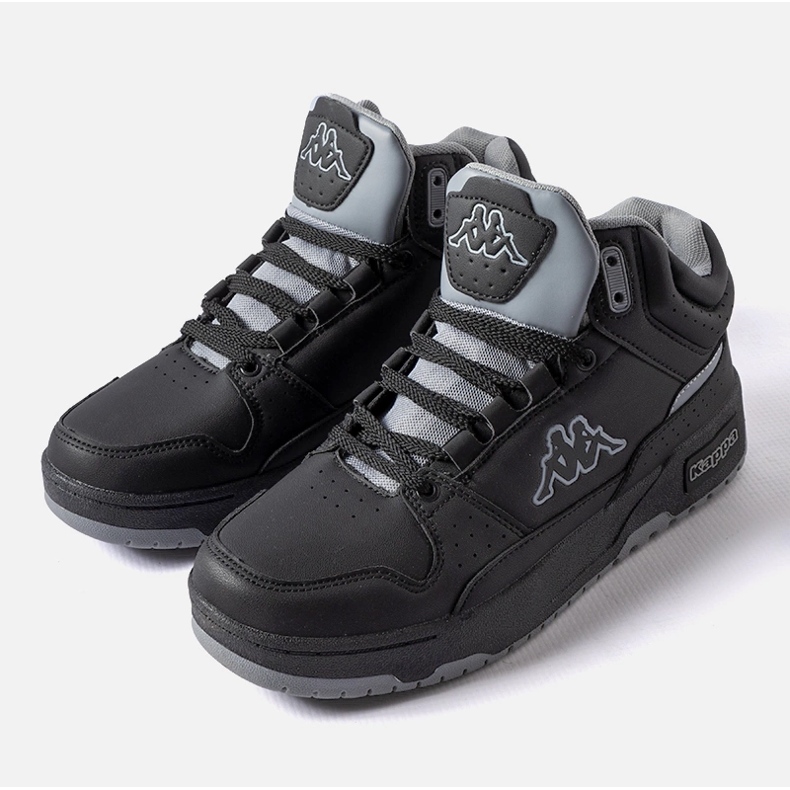 Schwarz-graue Unisex-Schuhe Kappa 243316 Jonscha 1