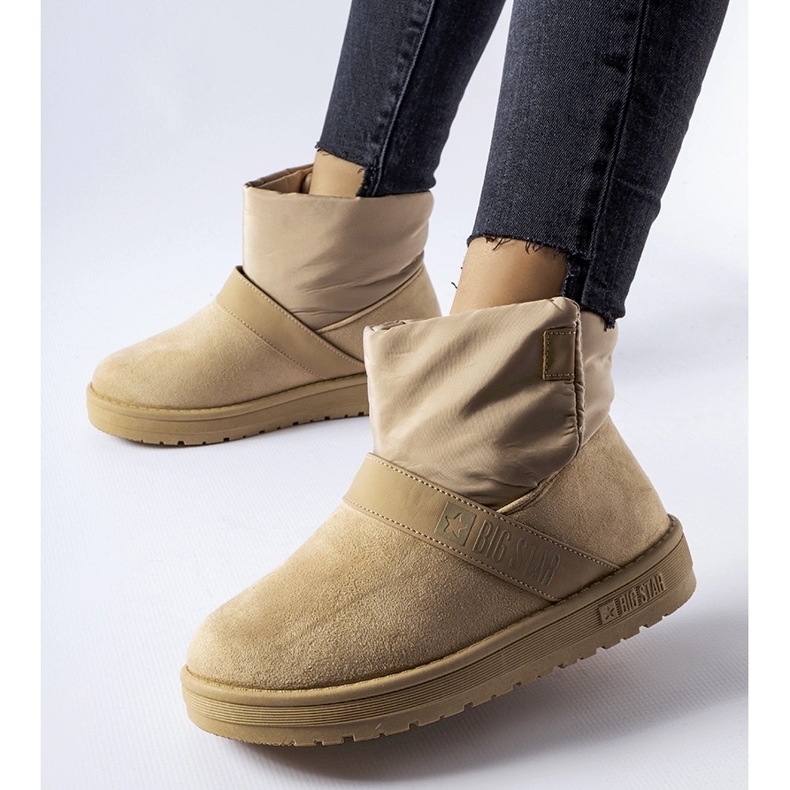 Beige Schneestiefel Big Star MM274152 1