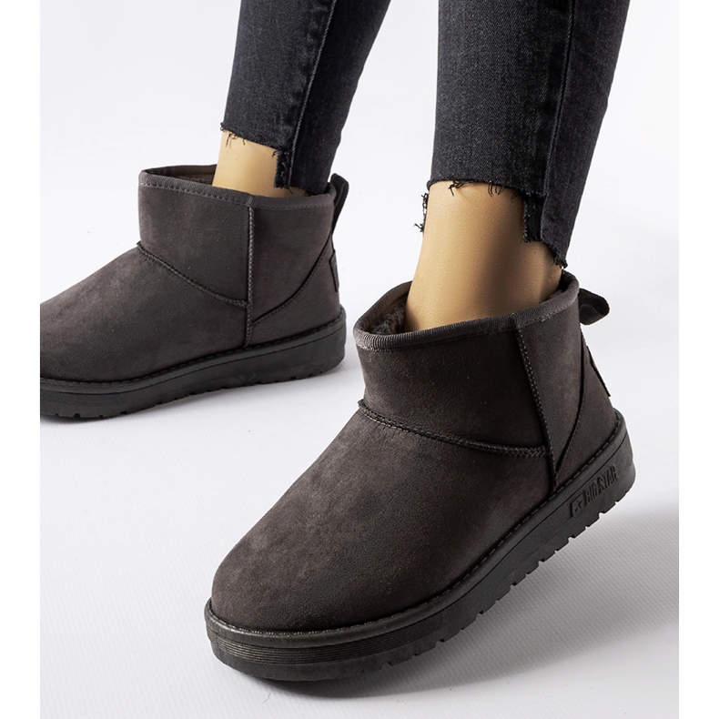 Graue Schneestiefel Big Star KK274291 1