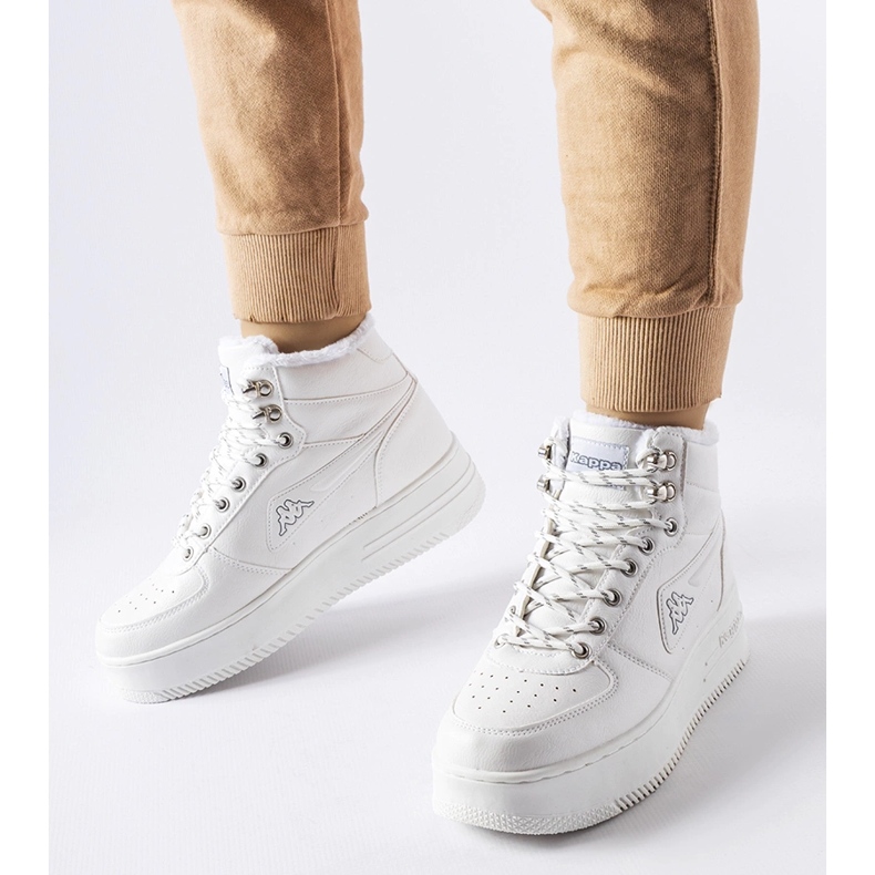 Kappa 243047 Fallou weiße isolierte Schuhe 1