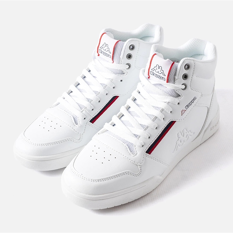 Kappa Weiße High-Top-Herren-Sneaker 242764 Manganese 1