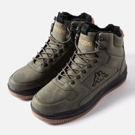 Grüne isolierte Schuhe Kappa 243046 Fur 1