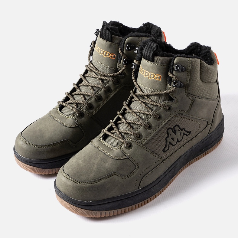 Grüne isolierte Schuhe Kappa 243046 Fur 1