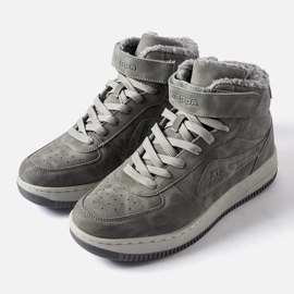 Graue isolierte Sportschuhe Kappa 242799 Bash 1