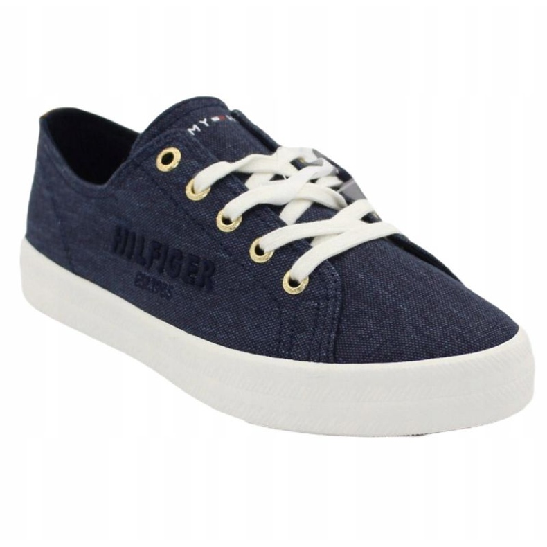 Tommy Hilfiger Basic Sneaker FW0FW05123 Turnschuhe blau 1