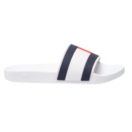 Tommy Hilfiger Essential Flag M Flip-Flops FM0FM02327 weiß 1