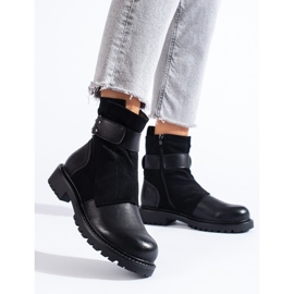 SHELOVET Schwarze Damentaschen mit Schnalle 1