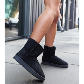 Schwarze, isolierte Custonaci-Schneestiefel 2