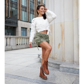 Inna Braune isolierte klassische Concordia-Stiefel 1