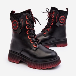 News Isolierte Kinderstiefel Schwarz Askya 1