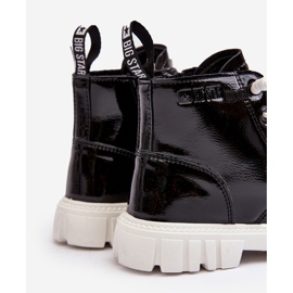 Isolierte Lack-Kinderstiefel Big Star MM374147 Schwarz 1