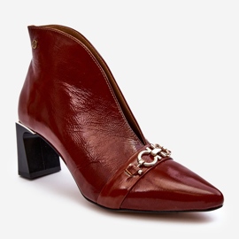 Lederstiefeletten Maciejka 05262-02 Braun 1