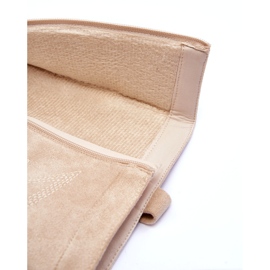 Day-Vine Damen-Wildlederstiefel mit hohem Absatz Hellbeige Khabira 4